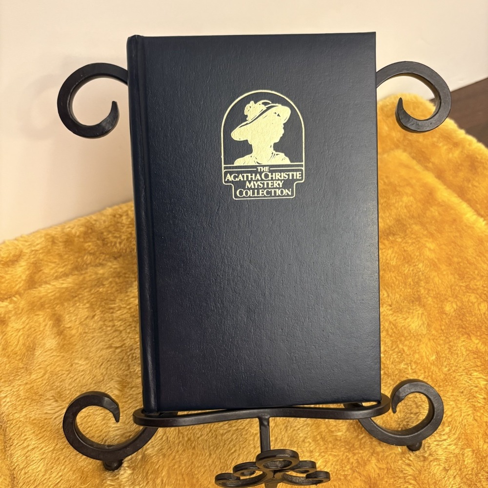 Agatha Christie‎ Secret of Chimneys 1987 HC Faux Leather Mystery Bantam